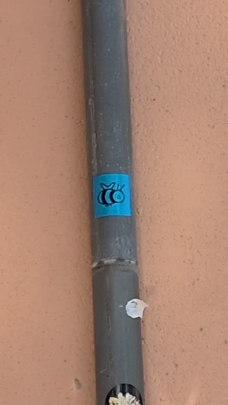 Street sticker in Luxembourg
