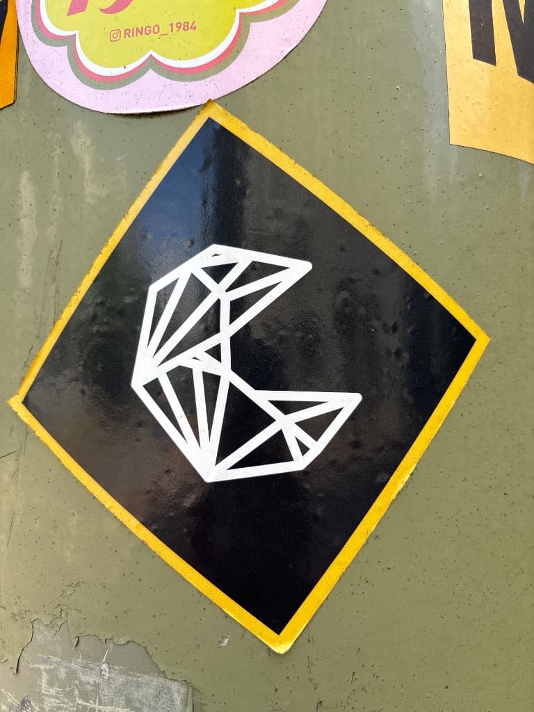 The Crave festival sticker in The Hague