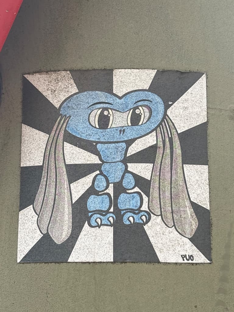Puo sticker in The Hague