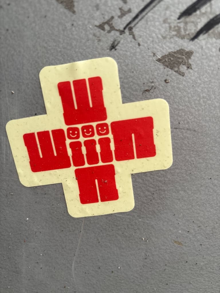 Street sticker in The Hague
