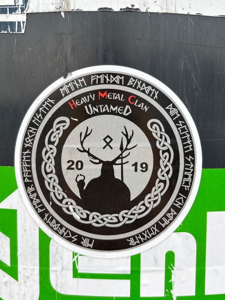 Heavy Metal Clan Untamed sticker in Holdorf
