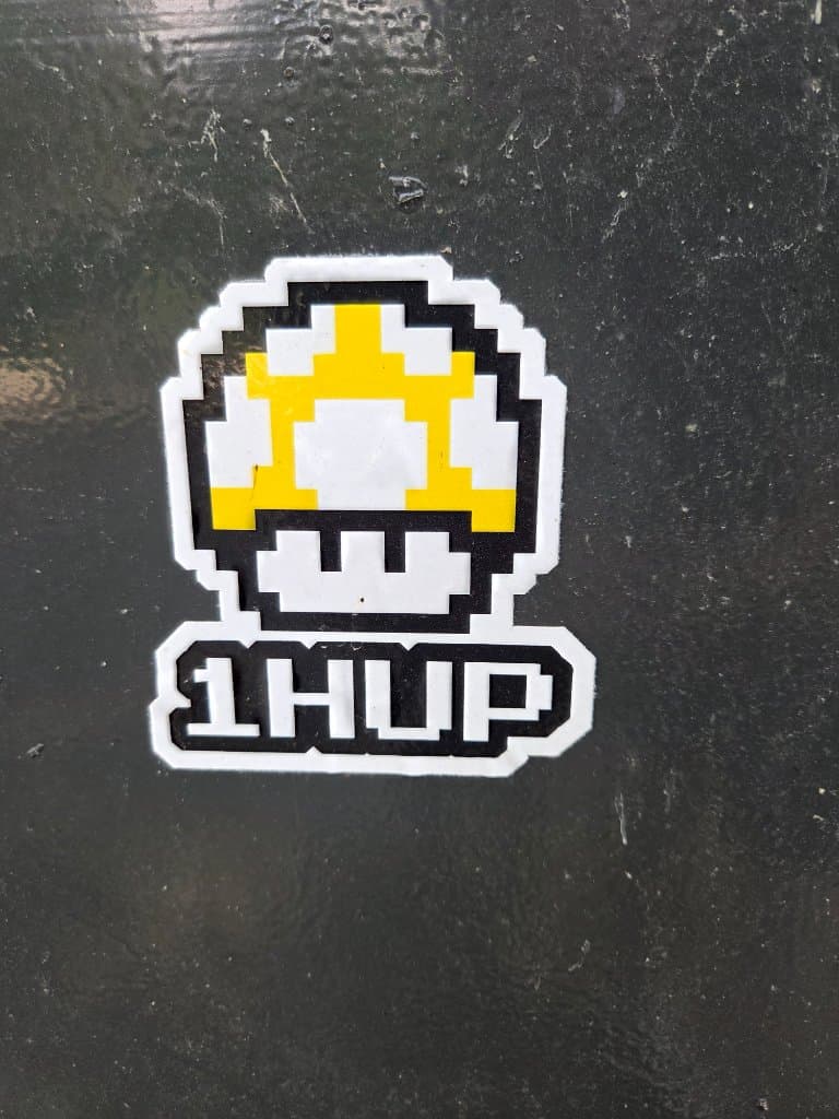 1HUP sticker in Ridderkerk
