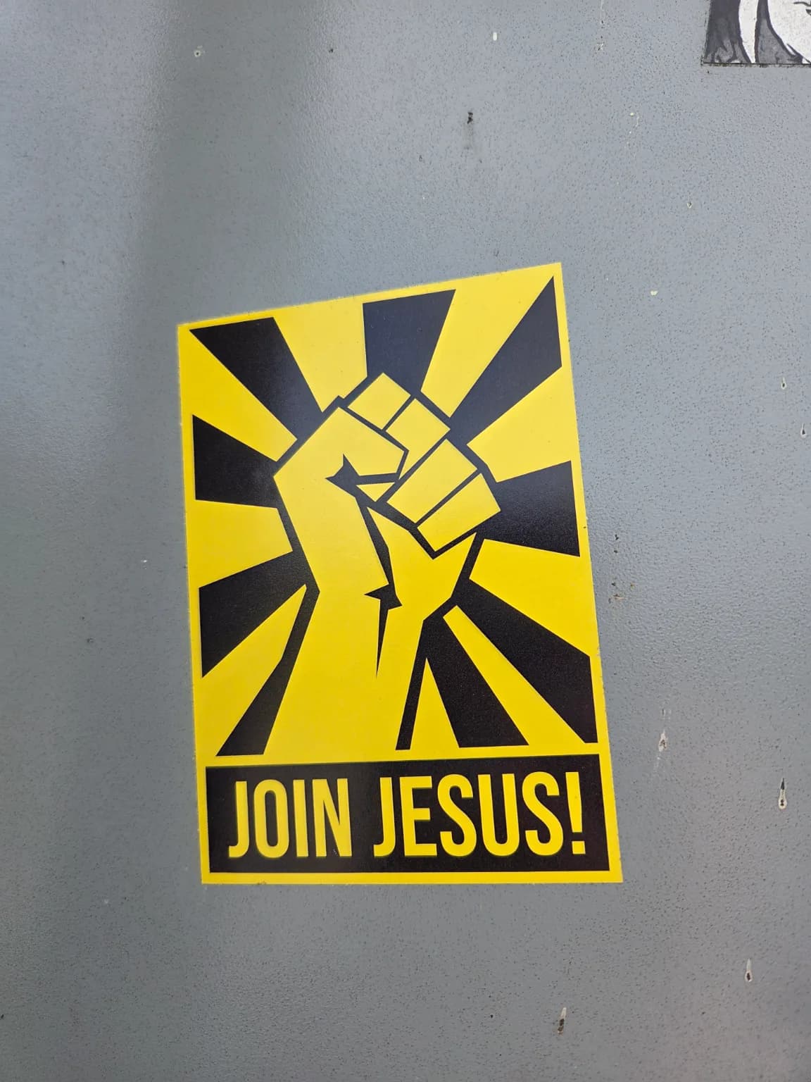 Join Jesus!