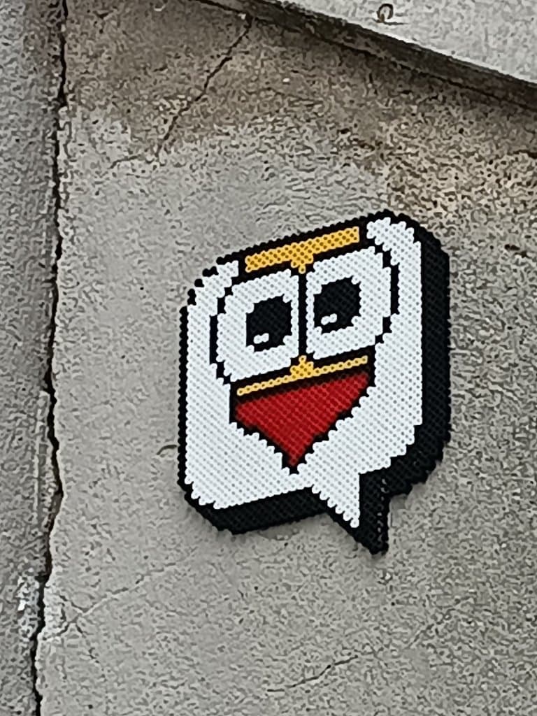Street sticker in Groningen