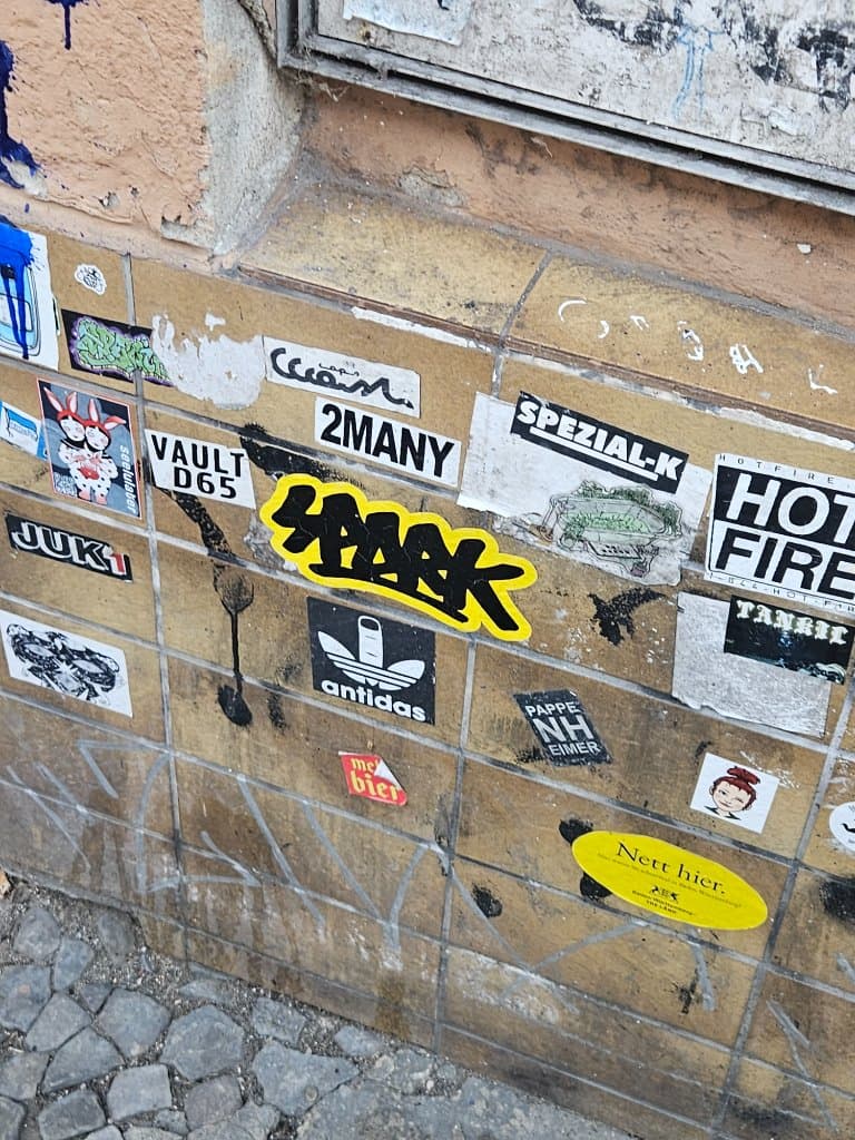 Spark sticker in Berlin