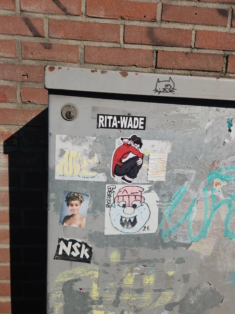 Rita Wade, NSK, Lody, Breezy sticker in Zwolle