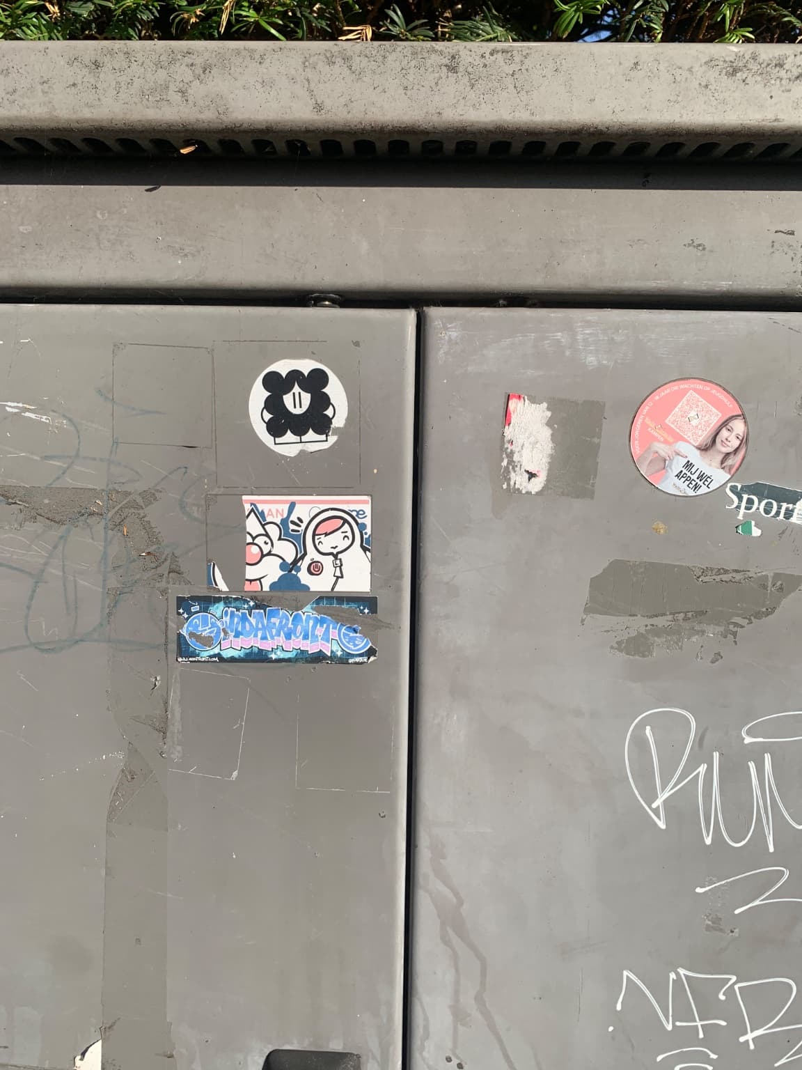 Street sticker in Kampen