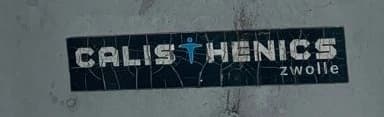CALISTHENICS zwolle sticker in Kampen